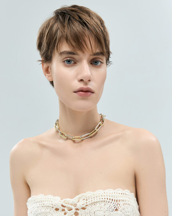 Choker bicolore - immagine 3