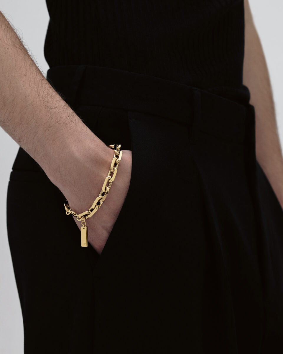 Bracciale da uomo in oro