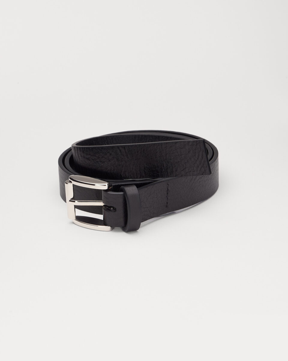 Cinturino stretto da 24 mm in pelle italiana